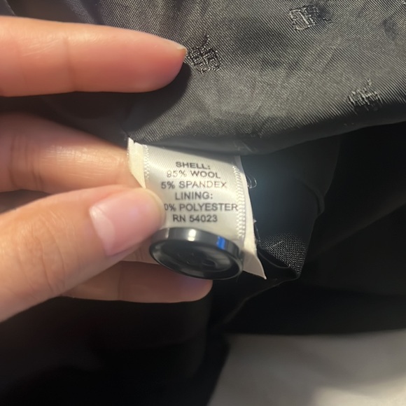 2 for 1 banana republic blazer black grey petite - Picture 7 of 8